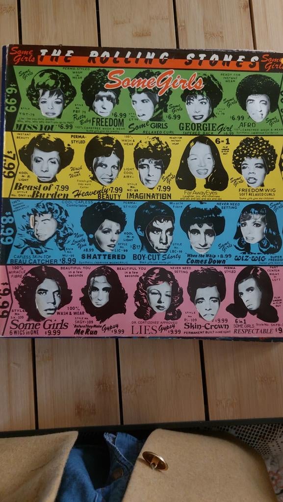 The Rolling Stones - Some Girls LP (1978), Ophalen, Gebruikt, 1970 - 1979, 12 inch