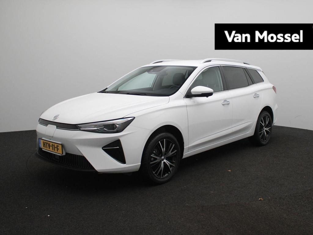 MG 5 Luxury Standard Range Final Edition, Auto's, MG, Stof, Wit, Origineel Nederlands, Te koop