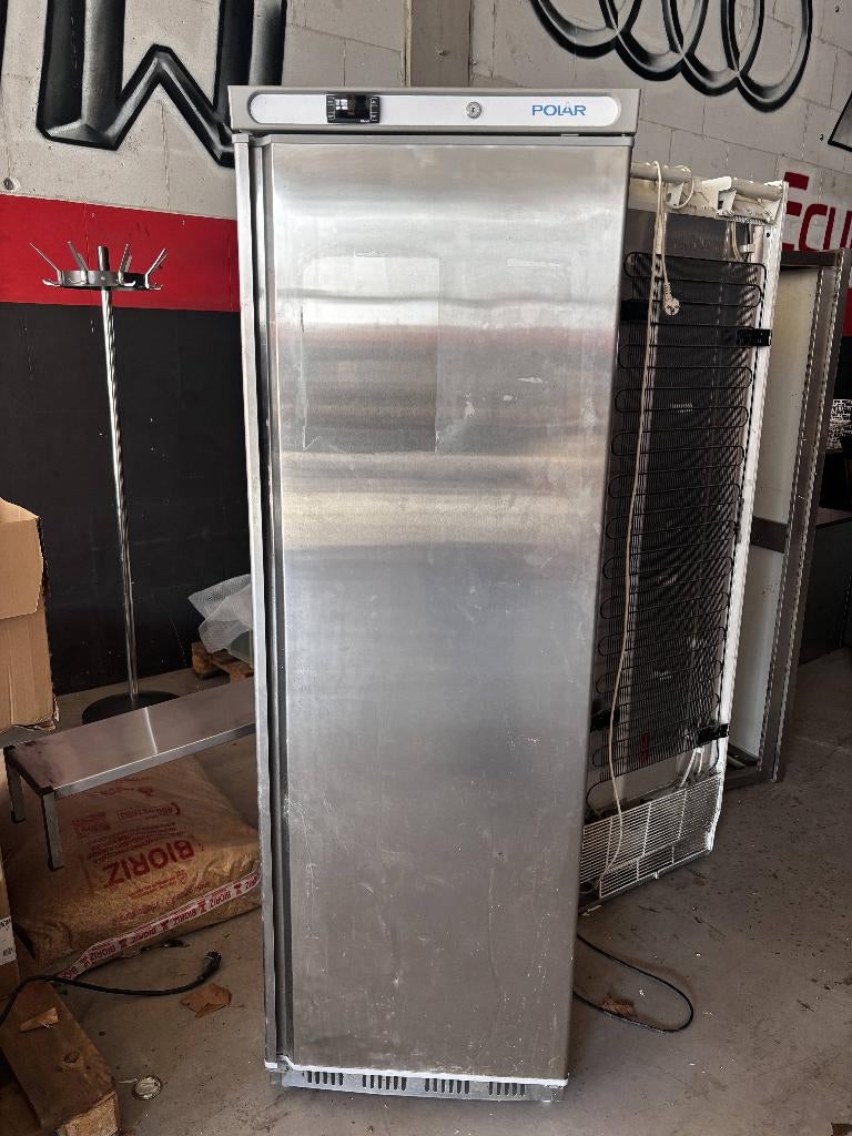 Polar C-Serie Roestvaststalen Staande Koelkast 400L, Ophalen, 200 liter of meer, 60 cm of meer, 160 cm of meer