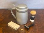 US Army WW2 Pitcher Jug Gillette scheermes en scheerkwast, Verzamelen, Ophalen of Verzenden, Landmacht, Amerika, Overige typen