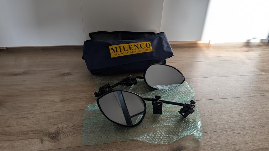Milenco caravan spiegels, Ophalen of Verzenden