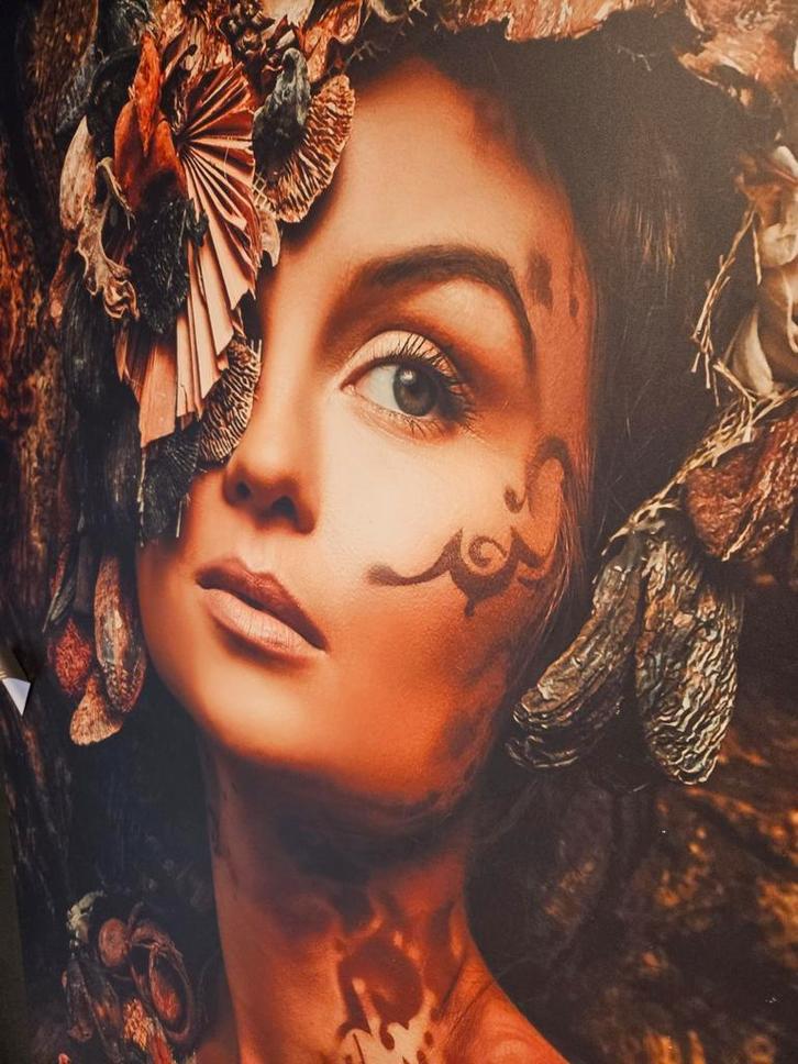 Wandpaneel aluminium decoratie, Huis en Inrichting, Woonaccessoires | Wanddecoraties, Nieuw, Ophalen of Verzenden