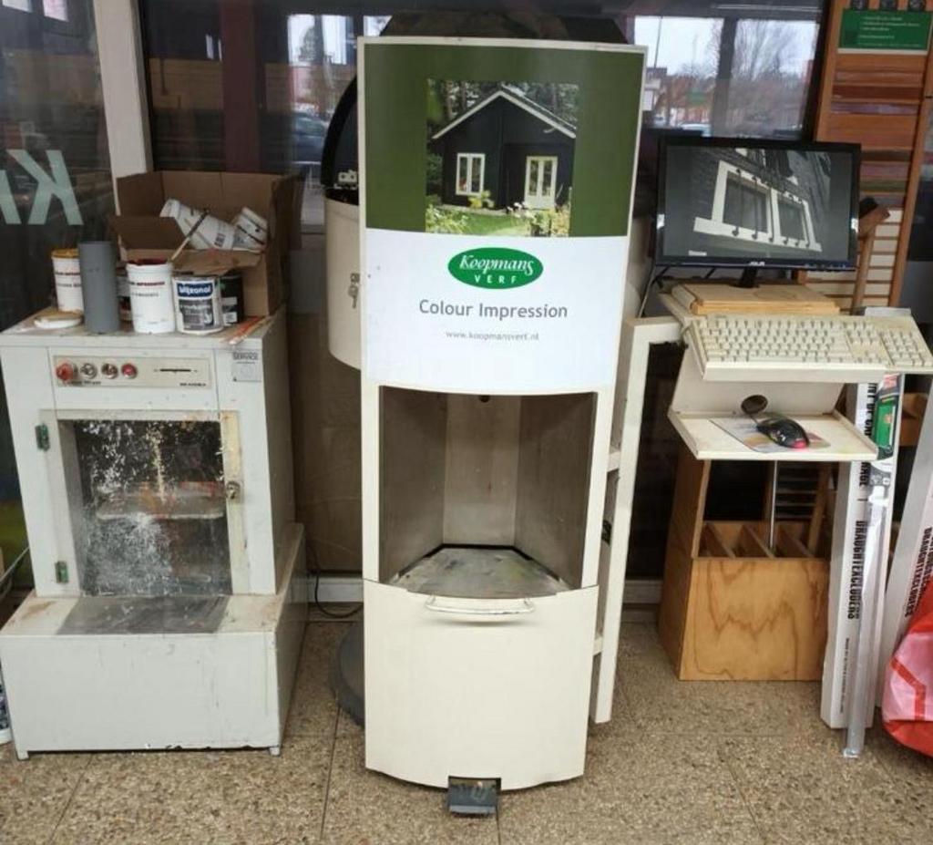 Koopmans Verf Schud- en Mengmachine, Ophalen, Gebruikt, Overige typen