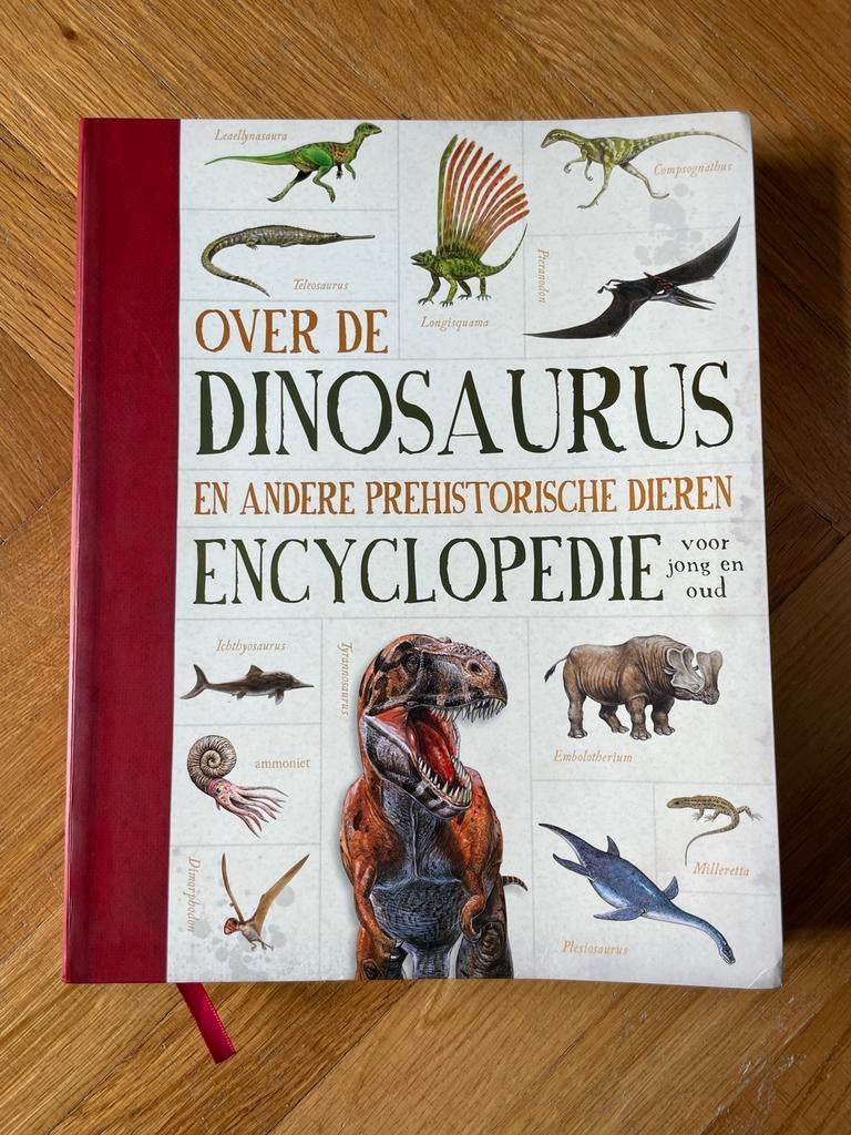 Over de Dinosaurus en andere prehistorische dieren encyclope, Ophalen of Verzenden, Gelezen, Dieren, Los deel