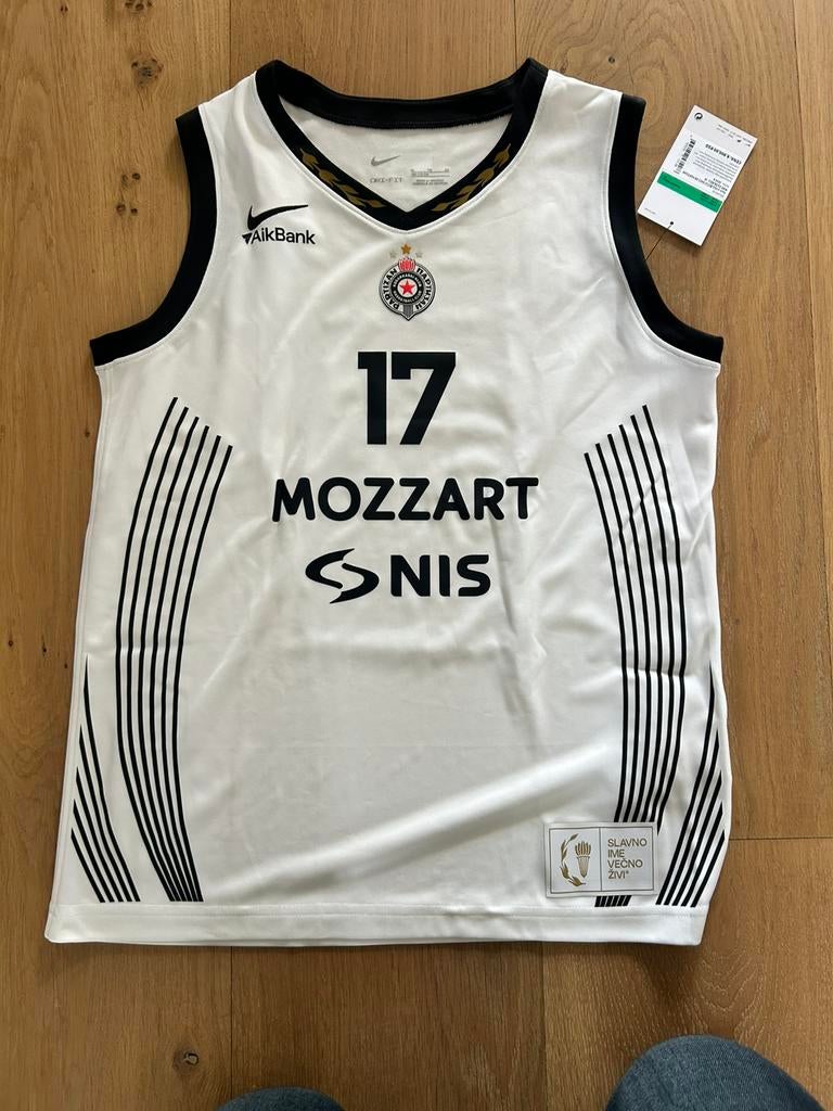 Officieel shirt Partizan Belgrado. Nieuw, Sport en Fitness, Basketbal, Ophalen, Nieuw, Kleding