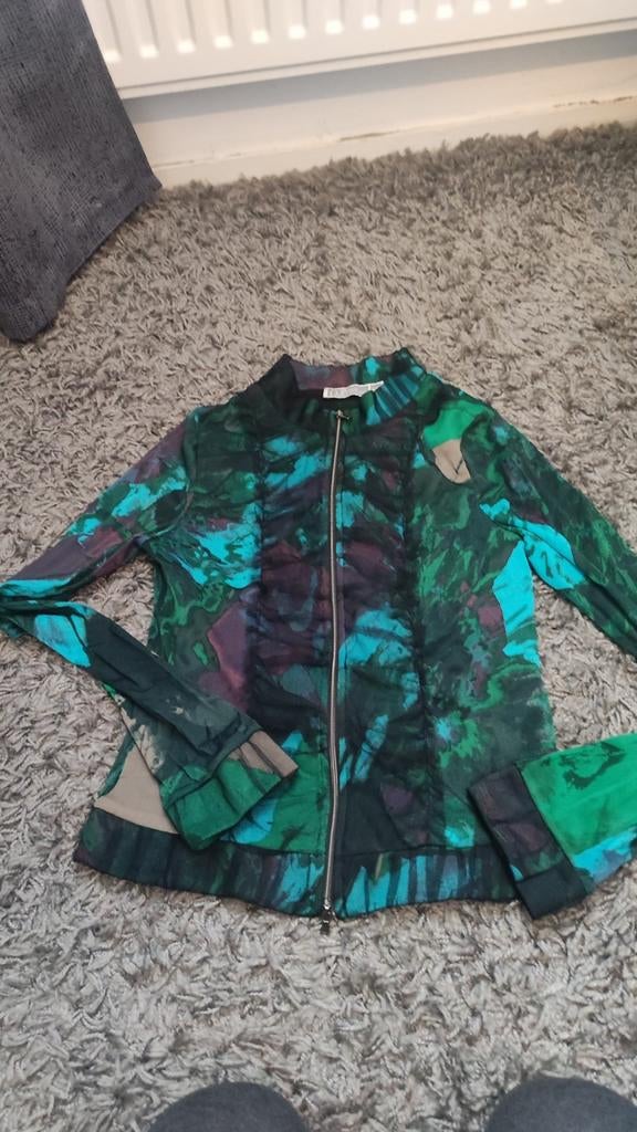 Deca dames jasje met print, Verzenden, Deca, Zo goed als nieuw, Maat 36 (S)