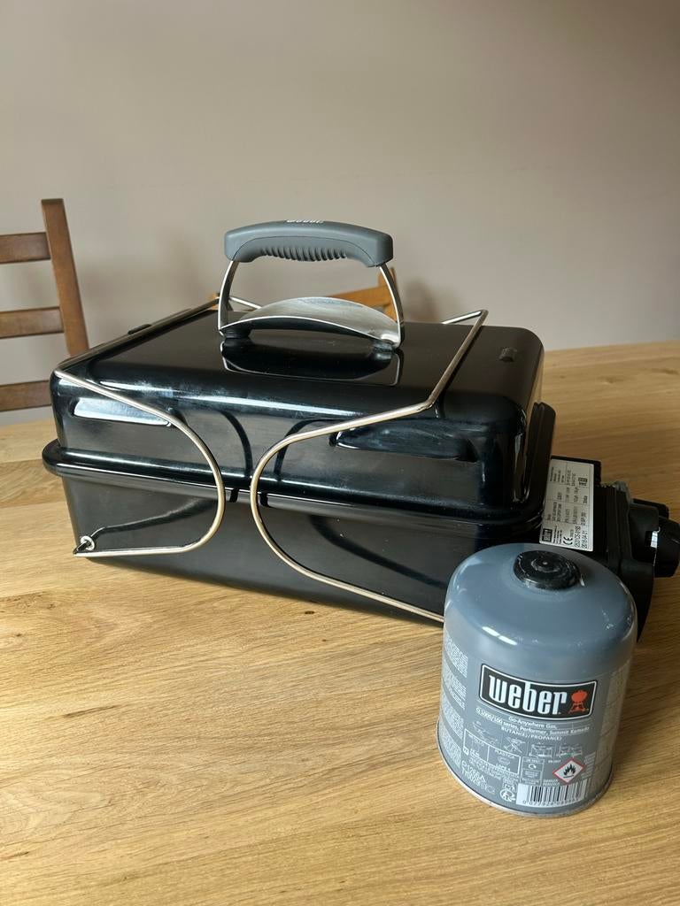 Weber Go Anywhere gasbarbecue, Ophalen, Zo goed als nieuw