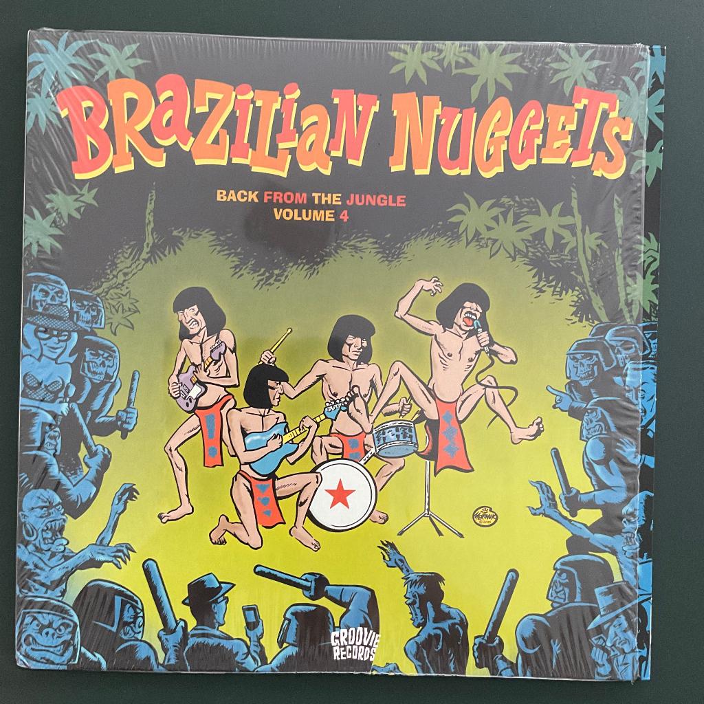 Brazilian Nuggets vol 4 compilatie LP Groovie Records, Verzenden, Zo goed als nieuw, 12 inch, Poprock