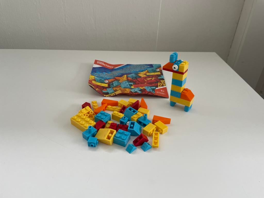 Mega construx leuke kleurrijke set bouwblokjes, Ophalen of Verzenden, Zo goed als nieuw, Megabloks
