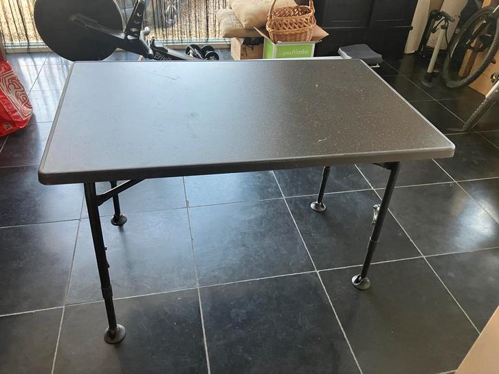 Nieuwe Verstelbare Camping Eettafel 115x70 cm, Caravans en Kamperen, Kampeermeubelen, Nieuw, Campingtafel, Ophalen of Verzenden