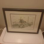 Harderwijk Havengezicht Winter door Henk Bakker, Ophalen of Verzenden