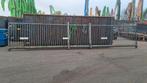 Schuifpoort 8 meter doorgang., Tuin en Terras, Ophalen, Met poort, Gebruikt, Spijlenhekwerk