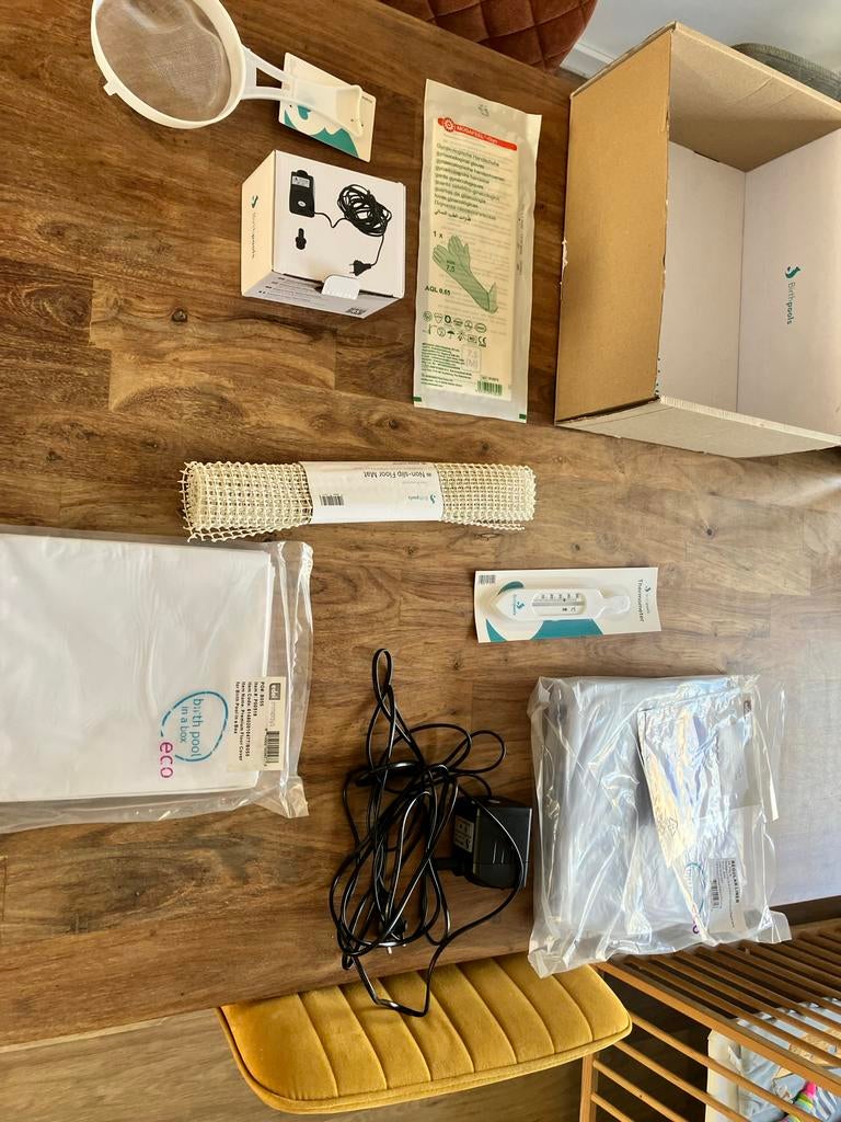 Birthpools Water Birth Kit Premium voor Thuisbevalling, Ophalen of Verzenden, Nieuw, Kraamcadeau
