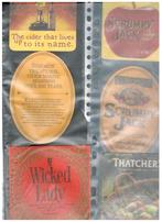 BIERVILTJES THEMA CIDER, Verzenden, Zo goed als nieuw, Viltje(s), Overige merken