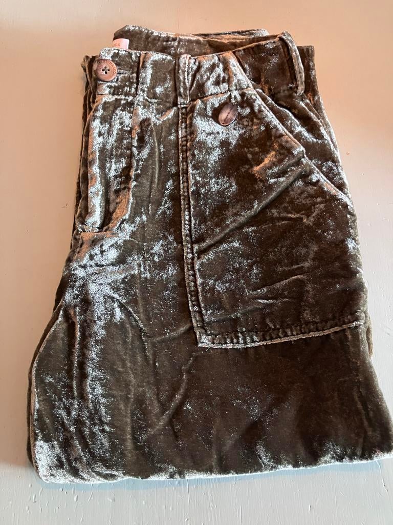 Scotch & Soda Fluwelen Meisjes Pantalon Maat 176 - Nieuw, Ophalen of Verzenden, Nieuw, Meisje, Broek