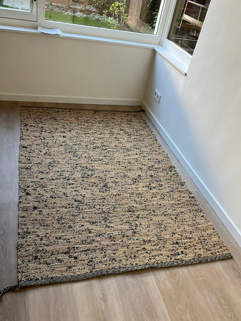 Ikea Melholt jute vloerkleed - Natuurlijk en stijlvol, Ophalen, Gebruikt, 100 tot 150 cm, Rechthoekig