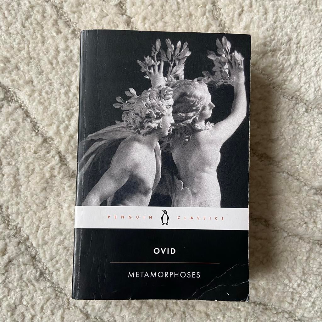 Ovidius Metamorfosen literatuur poëzie boek, Boeken, Ophalen, Gelezen, Europa overig