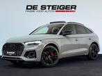 Audi Q5 Sportback 55 TFSI e 3 x S line ACC Pano 360 Luchtver, Auto's, Audi, Automaat, Adaptive Cruise Control, Gebruikt, Zwart
