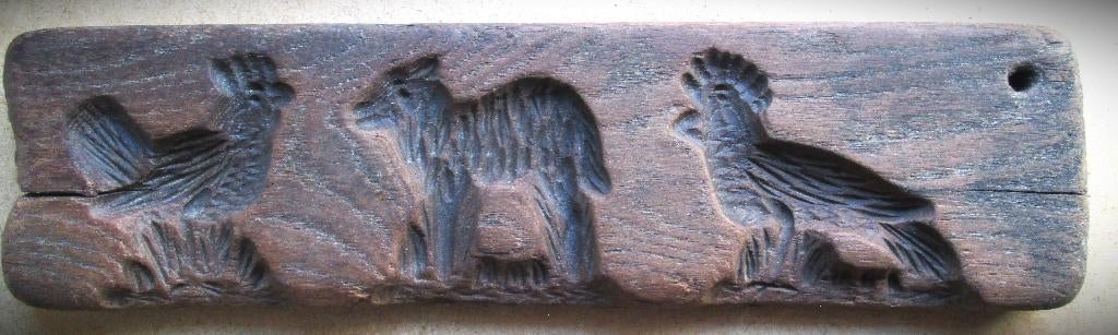 Suikerbeest mal~Antieke Speculaasplank~Hout~Suikerbeest, Antiek en Kunst, Antiek | Keukenbenodigdheden, Ophalen of Verzenden