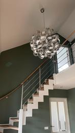 Hanglamp, Huis en Inrichting, Lampen | Kroonluchters, Ophalen, Gebruikt, Metaal, Sfeervol