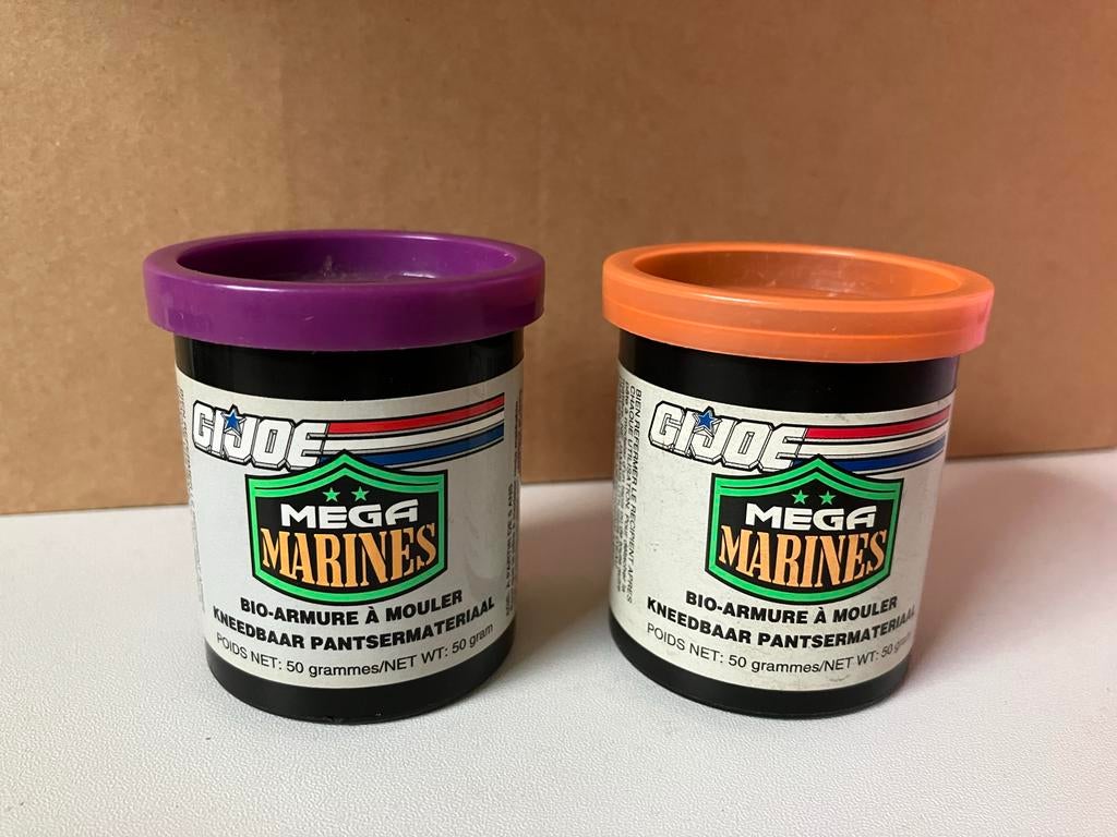 G.I. Joe Mega Marines kneedbaar pantser materiaal, Ophalen of Verzenden, Gebruikt