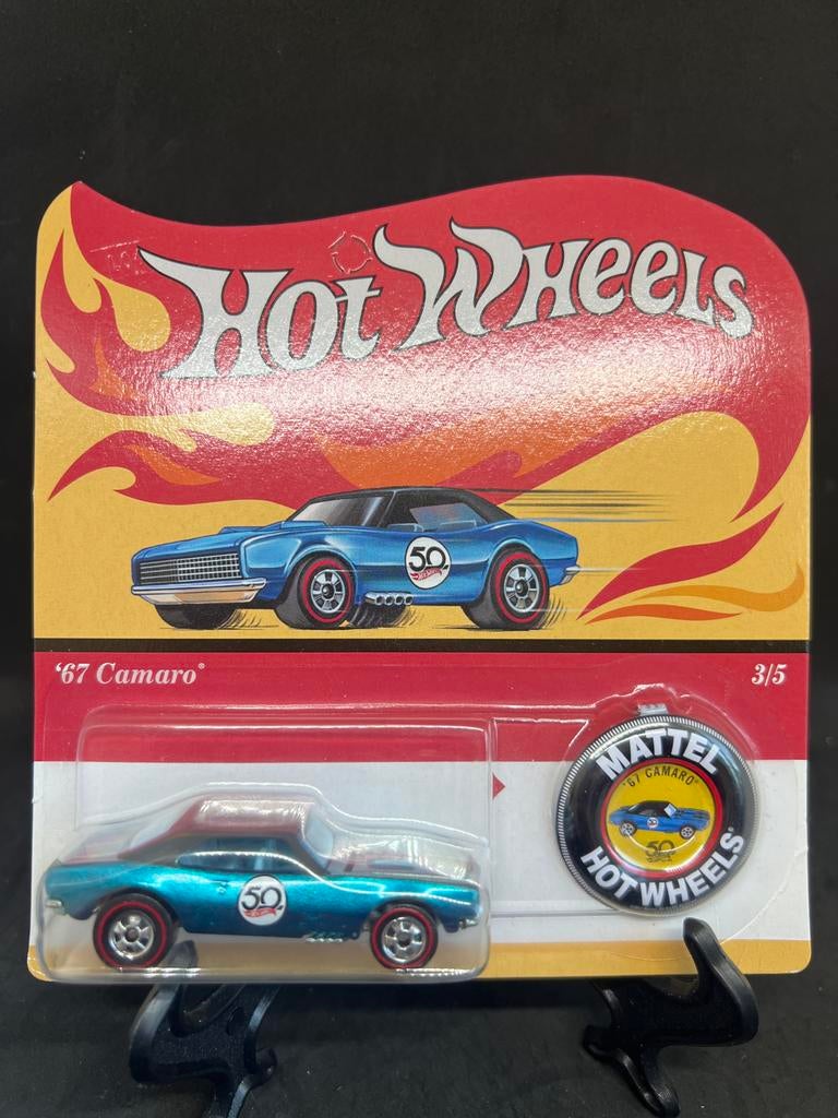 Hot Wheels '67 Camaro 50th Anniversary (3/5), Ophalen of Verzenden, Nieuw, Auto