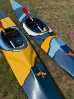 2 Kano’s, Watersport en Boten, Ophalen, Zo goed als nieuw, Eén persoon, Met peddels