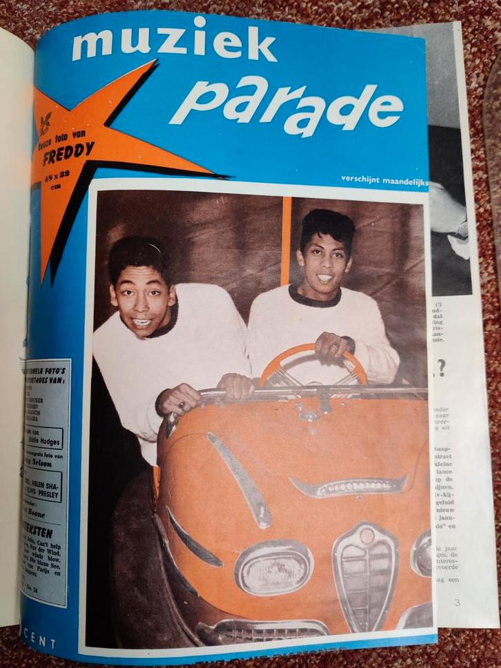 Muziek Parade Jaargang 1962 - Prachtig Ingebonden, Boeken, Tijdschriften en Kranten, Ophalen of Verzenden