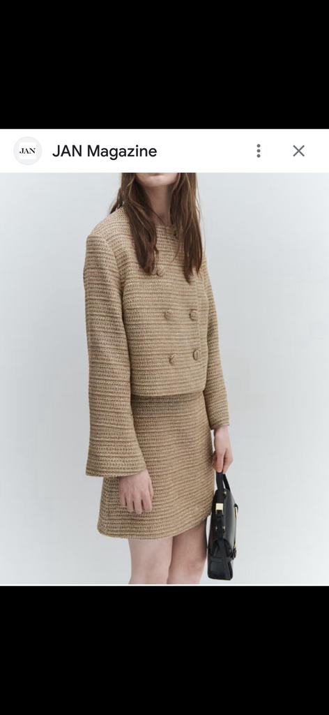 Mantelpak H&M, Verzenden, Zo goed als nieuw, Maat 42/44 (L), Zwart