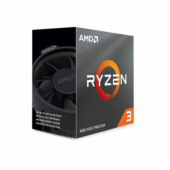AMD Ryzen 3 4100, Computers en Software, Processors, Verzenden, Nieuw, 4-core, 3 tot 4 Ghz