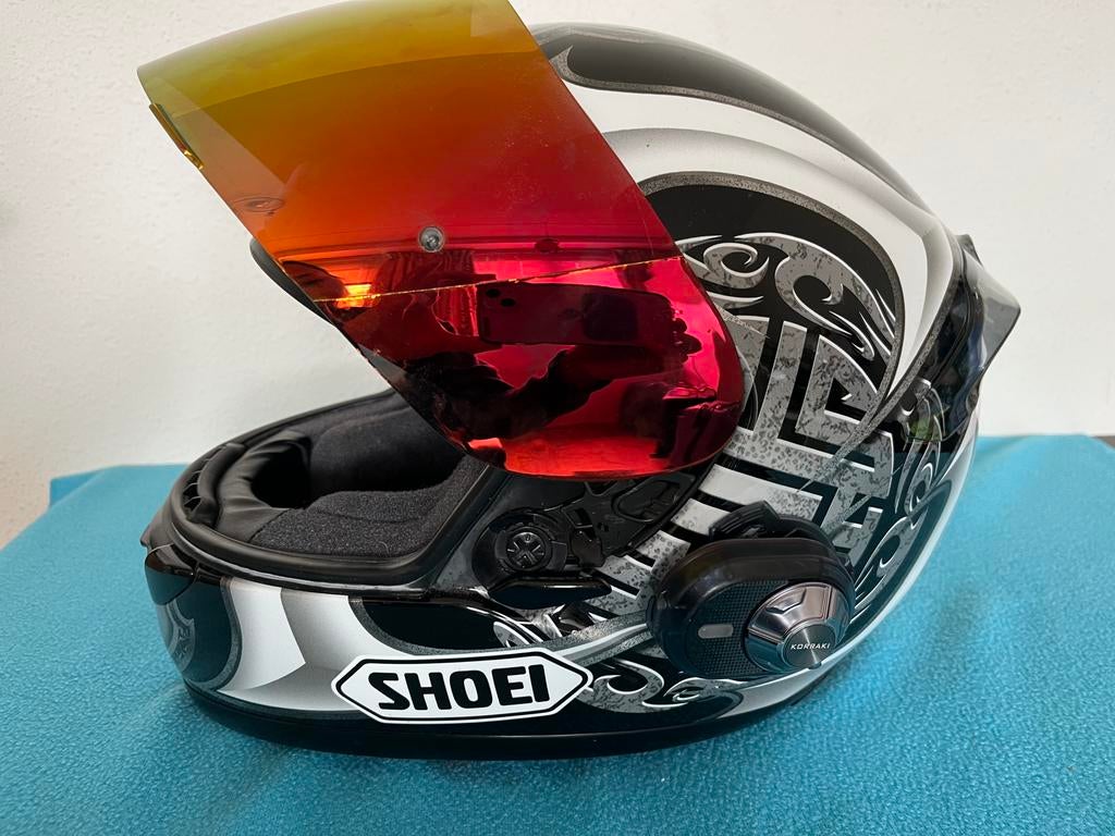 Shoei XR1000 maat XS/S met geluidsysteem, Ophalen of Verzenden, S, Integraalhelm, Shoei