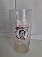 Vintage AFC Ajax Johan Cruyff Glas, Ophalen, Gebruikt, Ajax