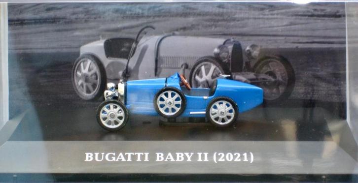 Bugatti Baby ll 2021 Altaya Micro cars 1:43, Hobby en Vrije tijd, Modelauto's | 1:43, Nieuw, Auto, Overige merken, Ophalen of Verzenden