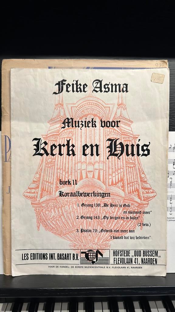 Feike Asma - boek 11, Muziek en Instrumenten, Bladmuziek, Ophalen of Verzenden, Zo goed als nieuw, Artiest of Componist