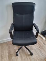 Ikea Millberget bureaustoel, Huis en Inrichting, Bureaustoelen, Ophalen, Gebruikt, Zwart, Bureaustoel