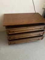 ladenkast eiken, Huis en Inrichting, Kasten | Ladekasten, Ophalen, 100 tot 150 cm, Eikenhout, 3 of 4 laden