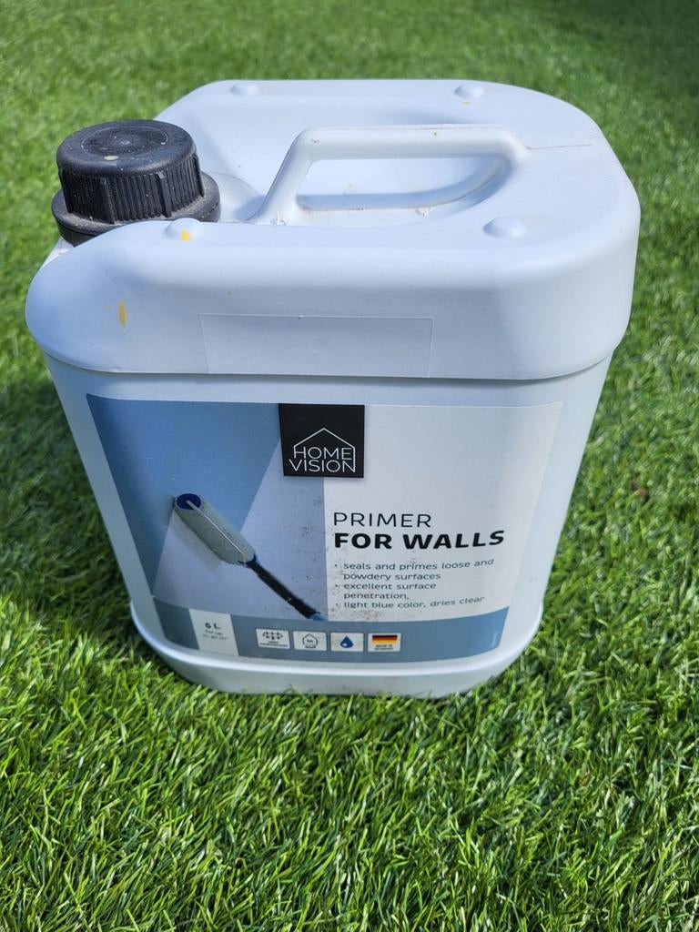 Primer voorstrijk voor muren 5 liter, 5 tot 10 liter, Ophalen, Nieuw, Overige kleuren