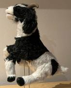 Folkmanis Handpop Geit - Zwart-witte handpop van 48 cm, Ophalen, Overige merken, Overige karakters, Overige typen