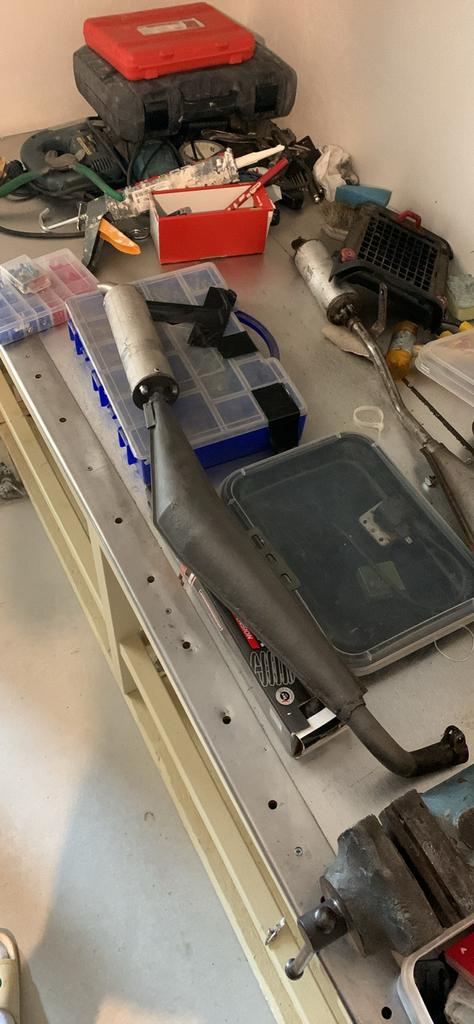 Gilera Cita uitlaat, Ophalen of Verzenden, Gebruikt, Uitlaat, Overige merken