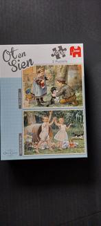 Jumbo Ot en Sien Puzzel - 2x 1000 stukjes, Ophalen, 500 t/m 1500 stukjes, Nieuw, Legpuzzel