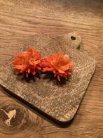 Vintage oorbellen, Ophalen of Verzenden, Gebruikt, Oranje, Overige materialen