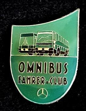 Mercedes- Omnibus Fahrer Club pin, Verzenden, Nieuw, Transport, Speldje of Pin