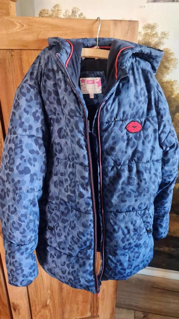 Meisjes winterjas WE 134 140, Ophalen, Zo goed als nieuw, Meisje, Jas