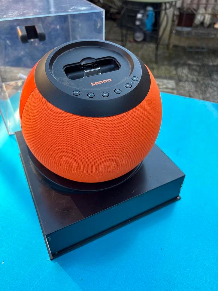 Lenco iPod/iPhone Speaker Dock - Oranje, Audio, Tv en Foto, Luidsprekers, Gebruikt, Overige typen, Minder dan 60 watt, Overige merken