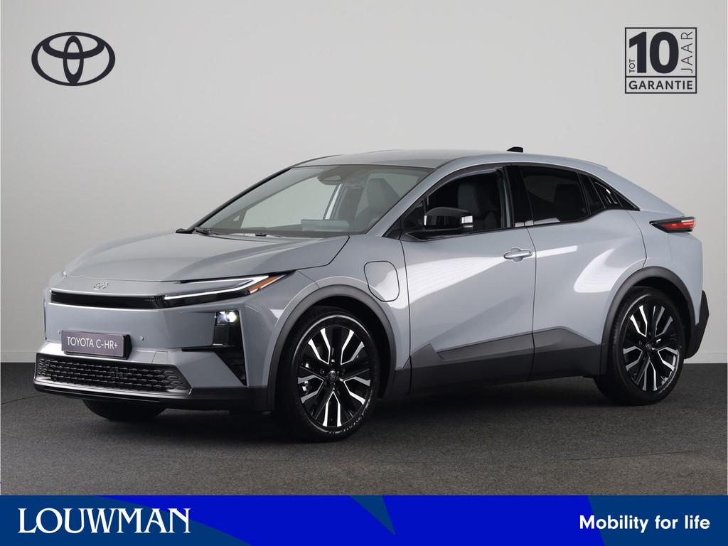 Toyota C-HR+ First Edition 77 kWh | DEMO & DIRECT LEVERBAAR, 12 maanden, Stof, SUV of Terreinwagen, Zilver of Grijs