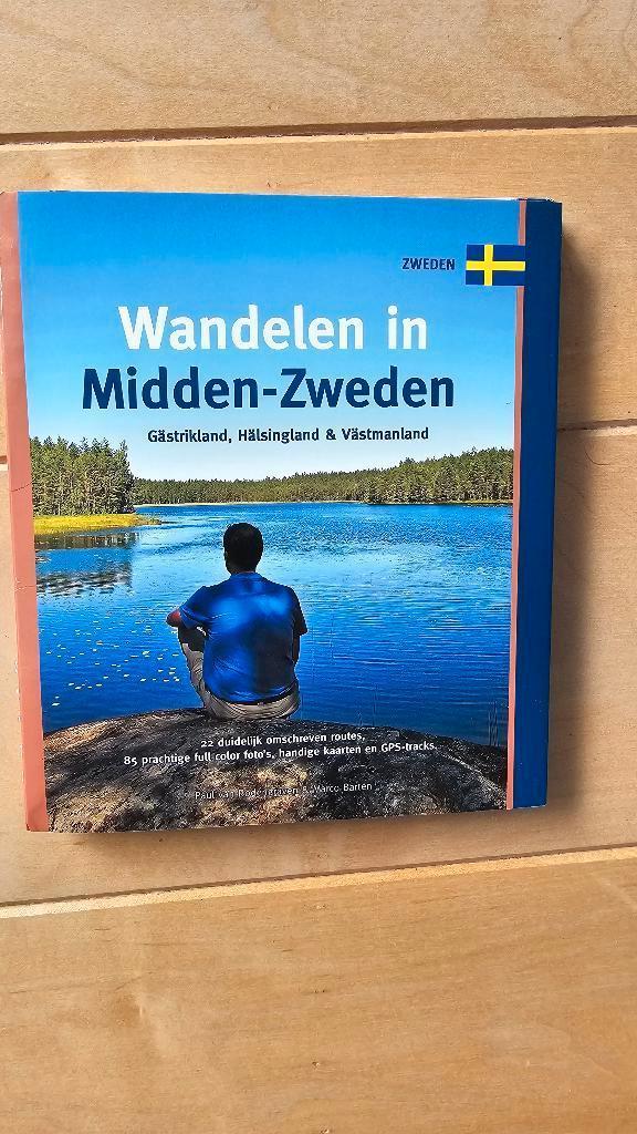 Wandelgids midden Zweden, ontdek de mooiste routes., Boeken, Reisgidsen, Overige merken, Fiets- of Wandelgids, Europa, Ophalen of Verzenden
