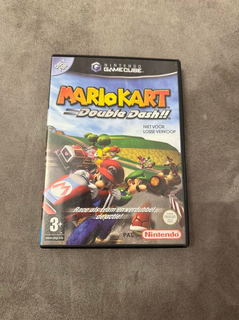 Mario Kart Double Dash!, Spelcomputers en Games, Racen en Vliegen, Ophalen of Verzenden, Zo goed als nieuw, 3 spelers of meer