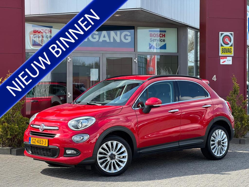 Fiat 500X 1.4 Turbo MultiAir Lounge Automaat (bj 2015), Auto's, Fiat, Gebruikt, 4 cilinders, Navigatiesysteem, Origineel Nederlands