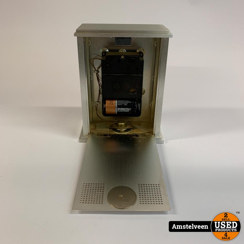 SEIKO Mantel Klok QF144SS Quartz | Nette Staat, Flex Ltd., Gebruikt, https://flex.com/contact-us, Nobelstraat 10, 5807 GA Oostrum