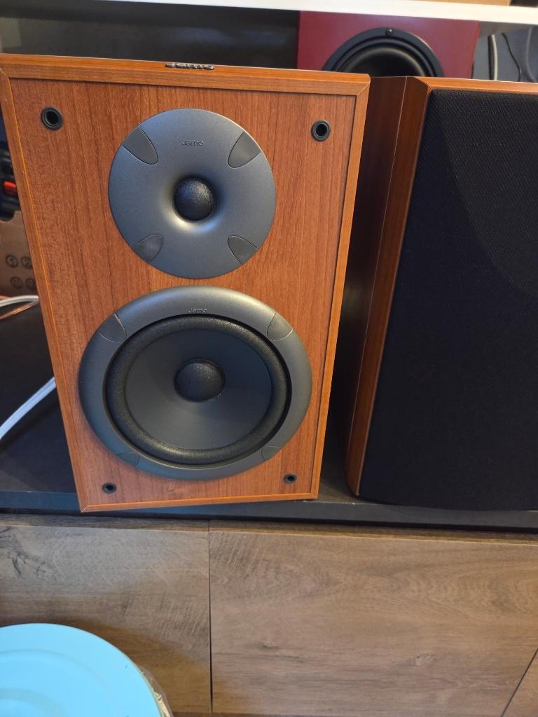 Jamo E 610, Audio, Tv en Foto, Luidsprekers, Ophalen, Zo goed als nieuw, 60 tot 120 watt, Front, Rear of Stereo speakers